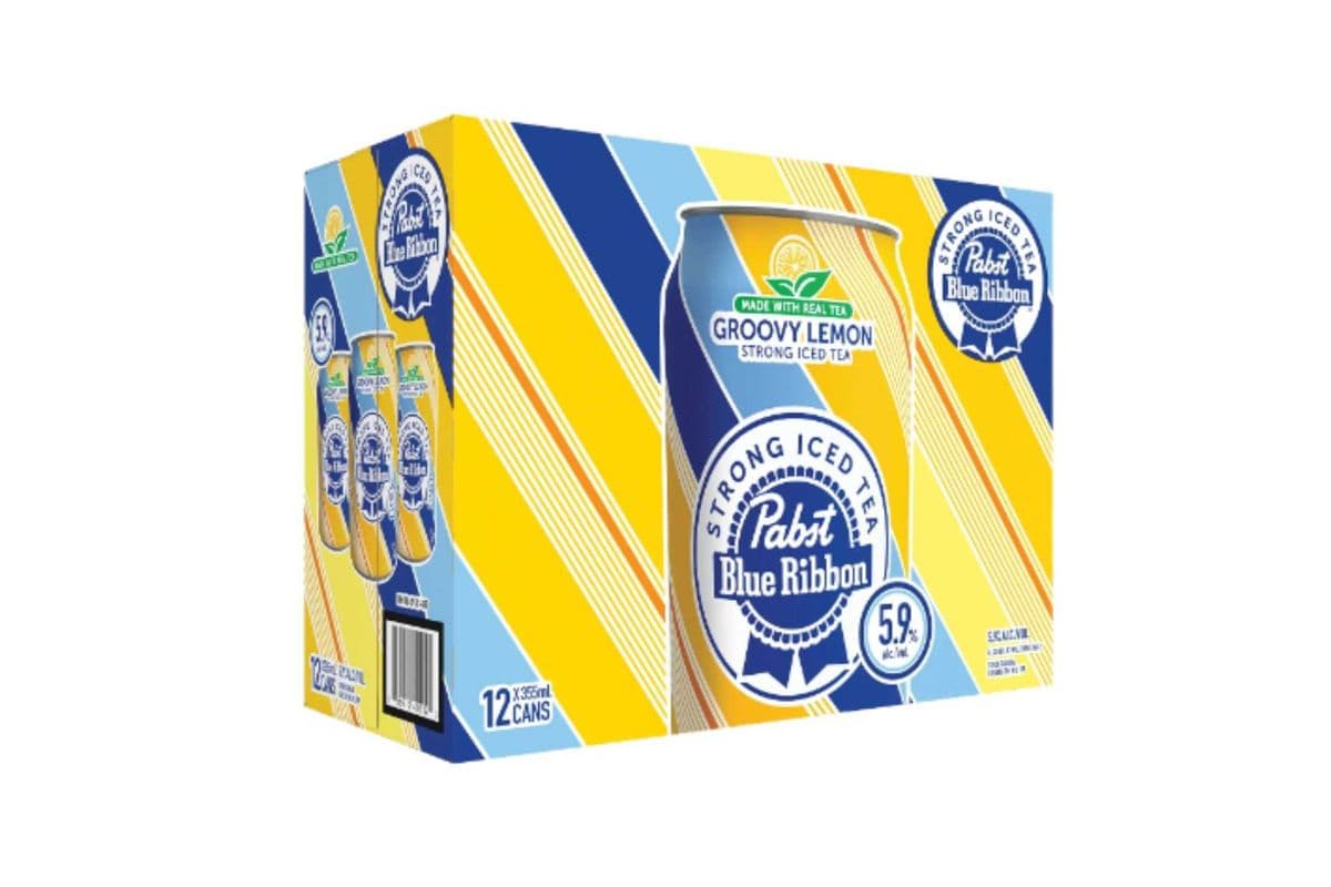Pabst Blue Ribbon Strong Iced Tea (12 x 355ml)