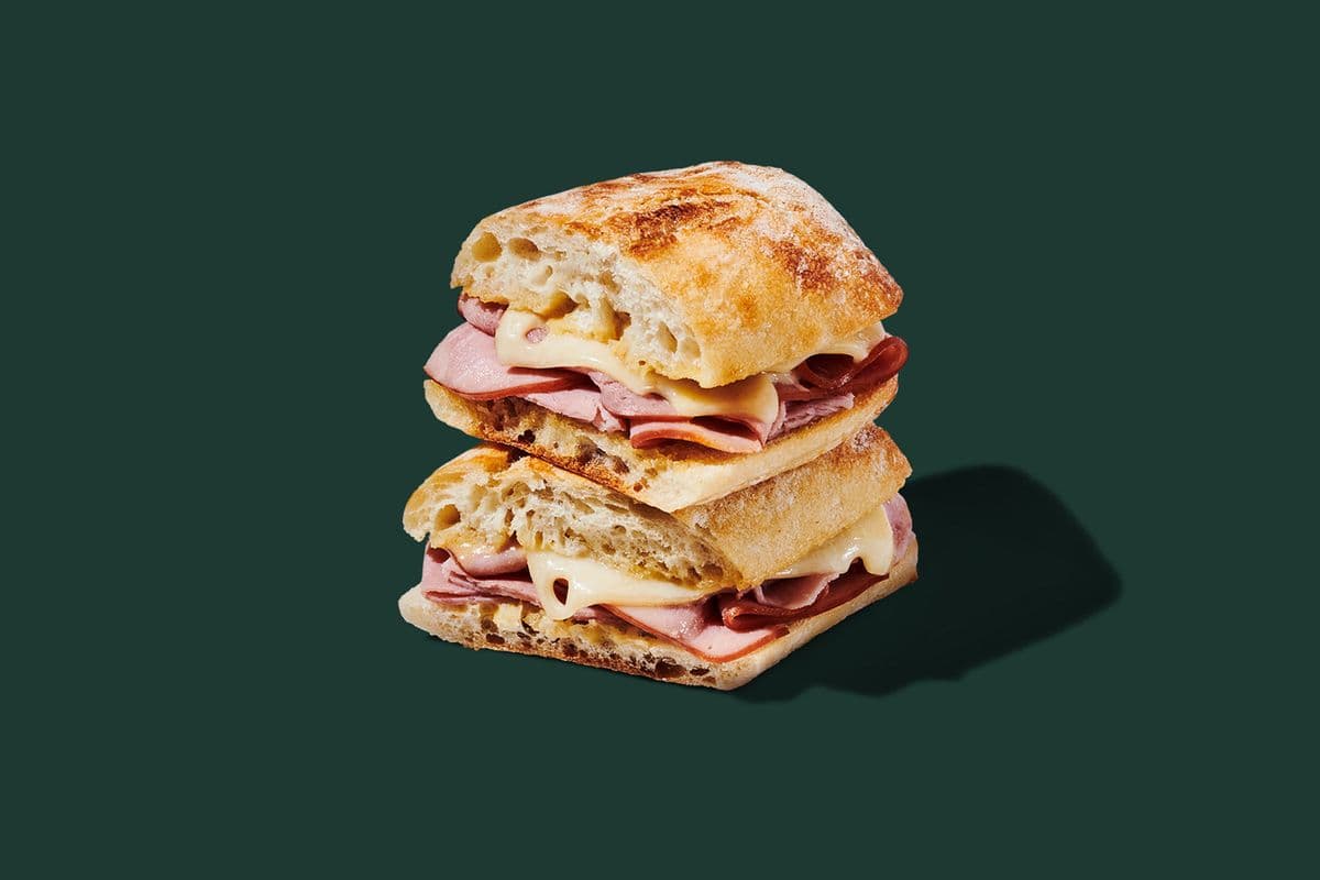 Ham & Swiss on Baguette