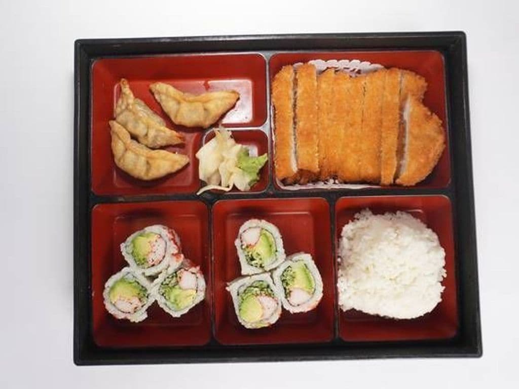 Pork Kasu With Curry Sauce Bento Box