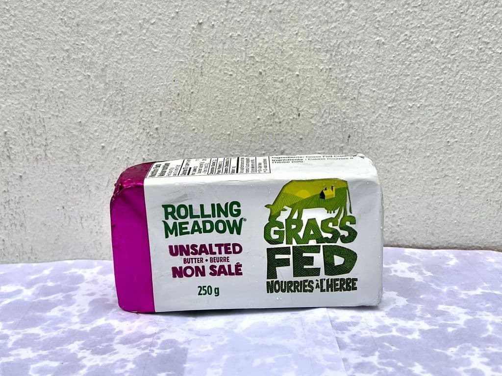 ROLLING MEADOW GRASS FED BUTTER UNSATLED 250G