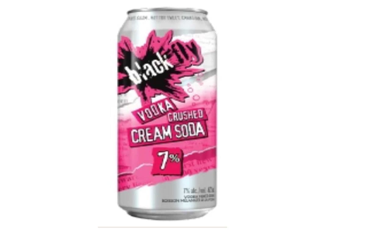 Black Fly Crushed Cream Soda (1 x 473ml can)