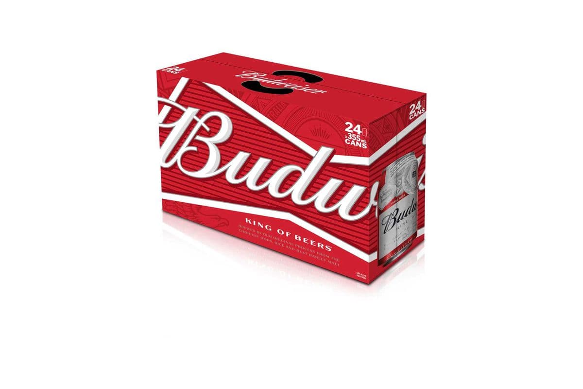 Budweiser 24 pack (24 x 355 ml Cans)