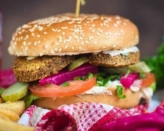 Falafel Burger Combo