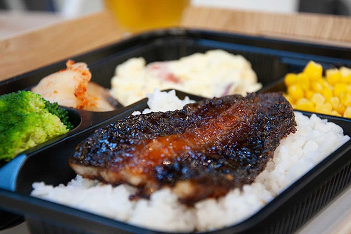 BBQ Unagi Bento