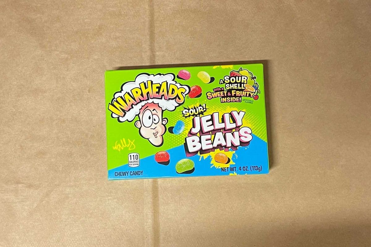 Warheads Sour Jelly Beans (113g TB)