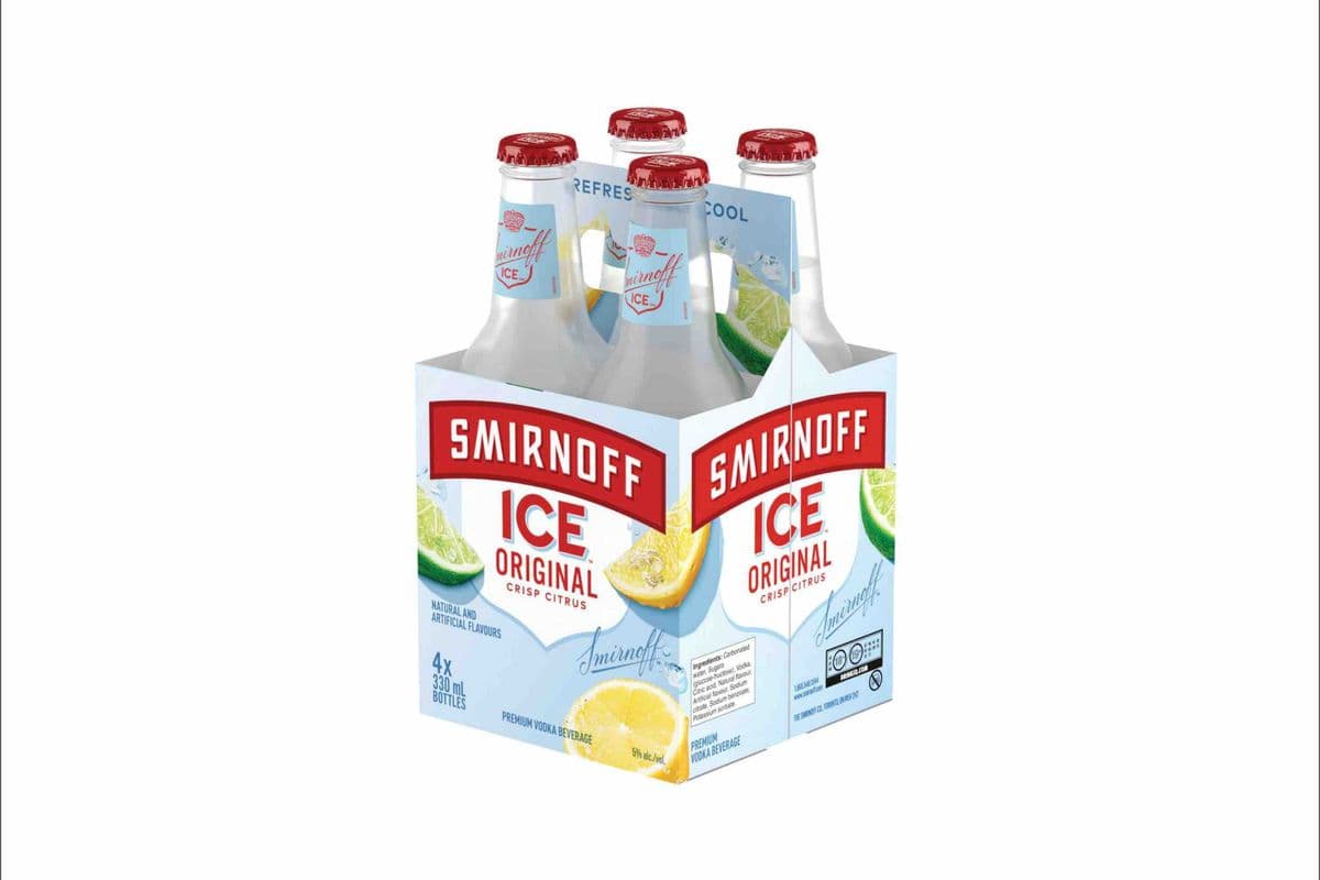 Smirnoff Ice Original (4 Bottle) (4 x 330ml)