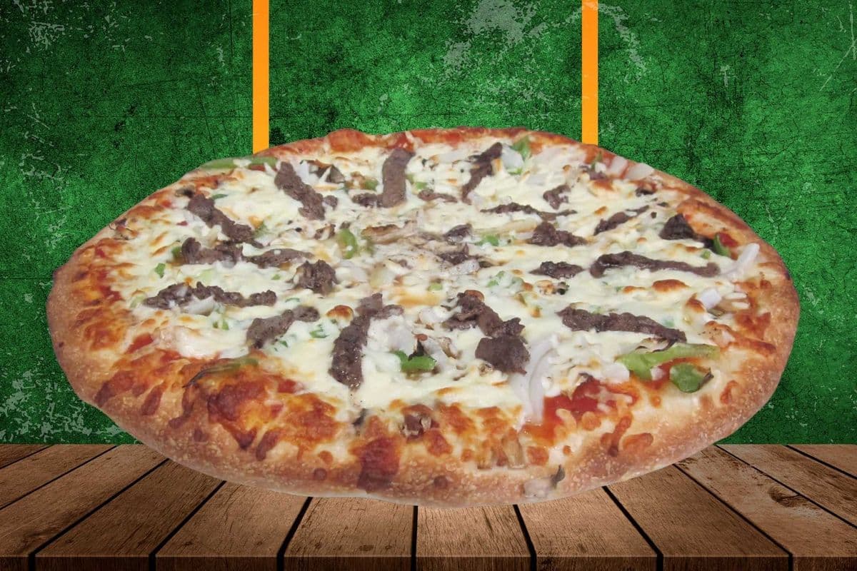 Large Philly Cheese Steak Pizza