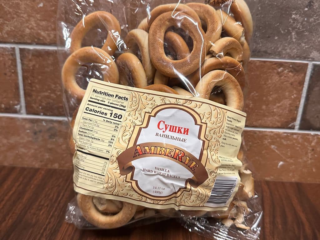 FRANZELUTA MINI BAGELS VANILLA 500G