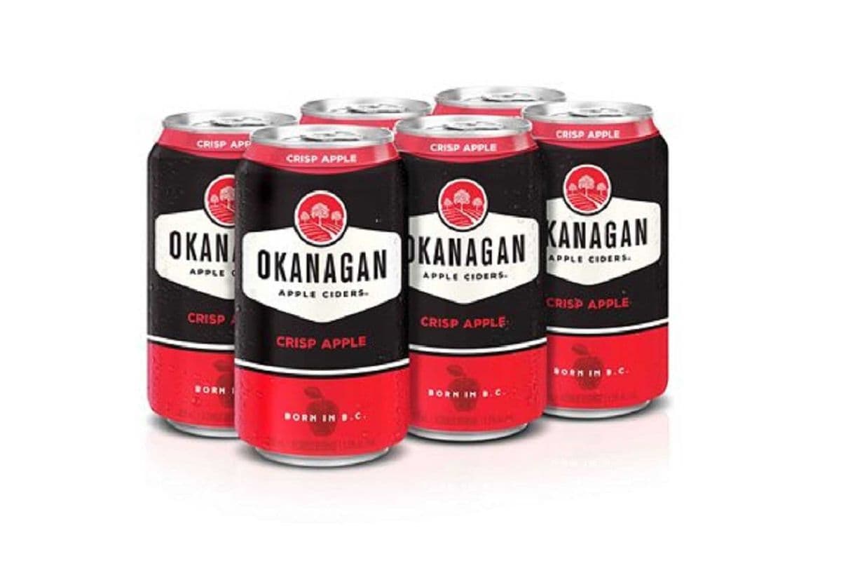 Okanagan Crisp Apple (6 Pack Cans) (6 x 355 ml)
