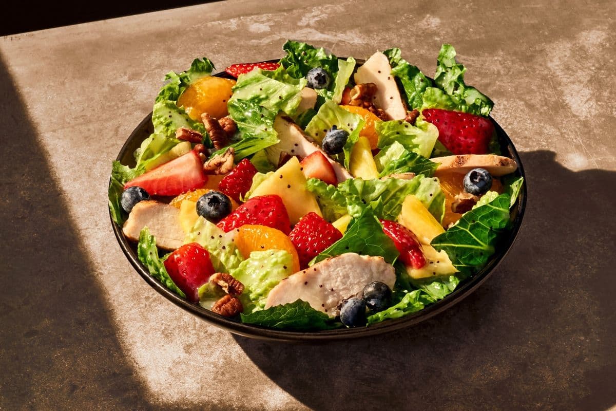 Strawberry Poppyseed Chicken Salad