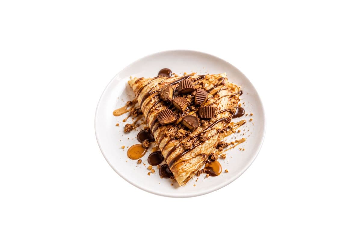 Reese's Mini Peanut Butter Cup Crepe