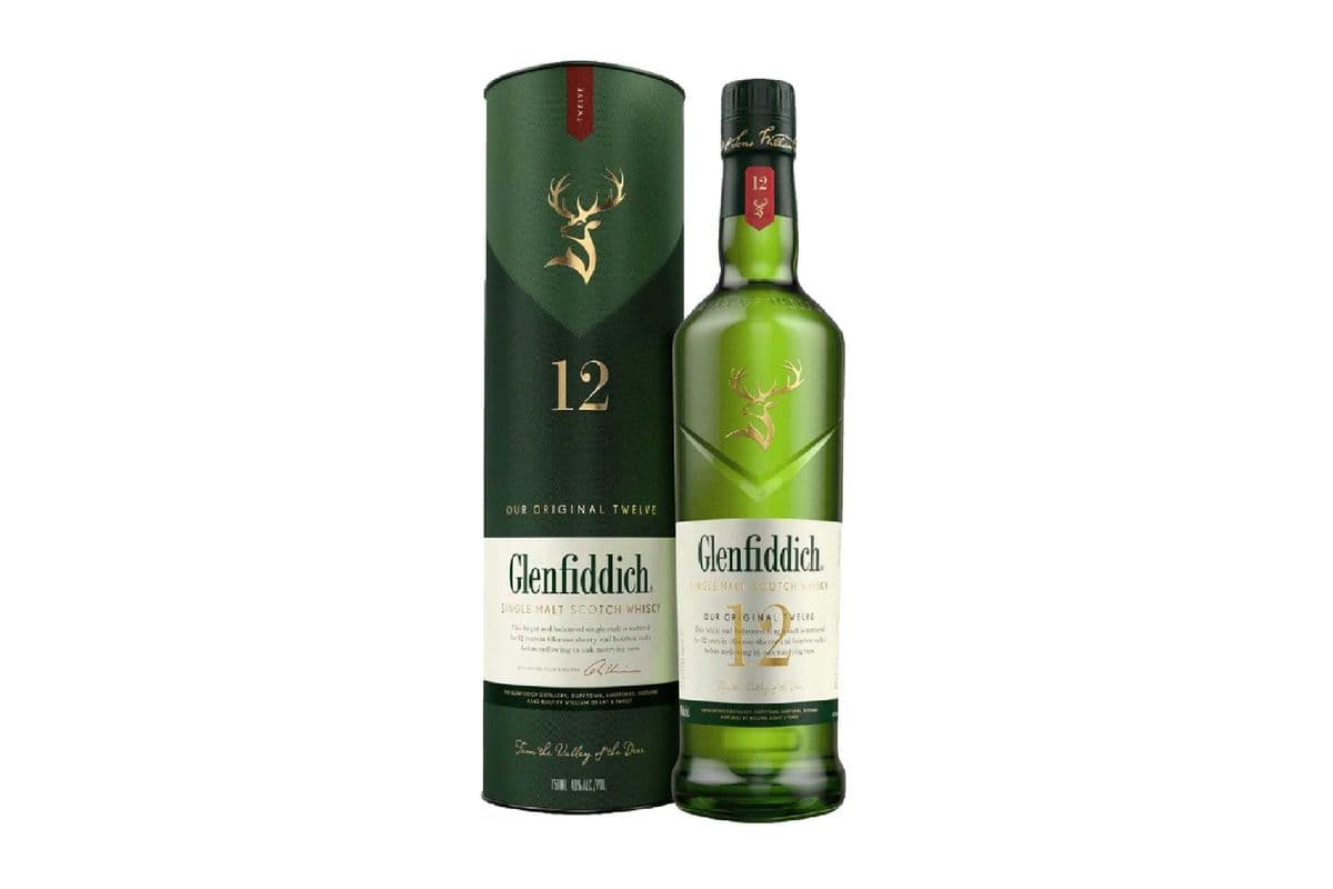 Glenfiddich Single Malt Scotch (1 x 750 ml)