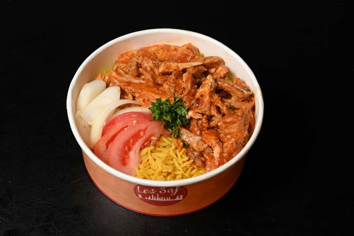 Butter Chicken Shawarma Rice Bowl