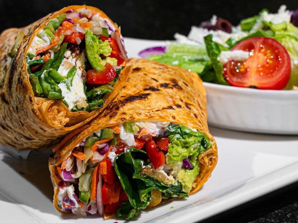 Garden Vegetable Wrap - Vegetarian