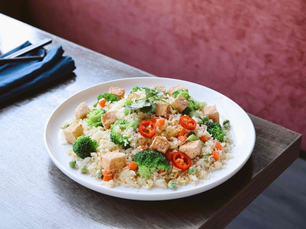 C17 - Vegan Fried Rice (Cơm Chiên CHAY )