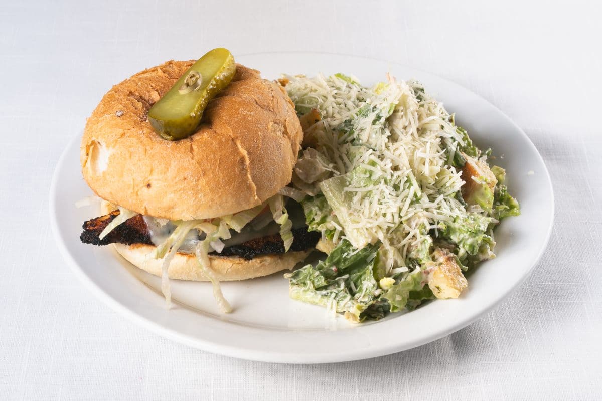 Blackened Chicken Burger