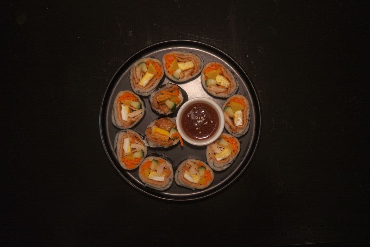 Chicken Katsu Kimbap
