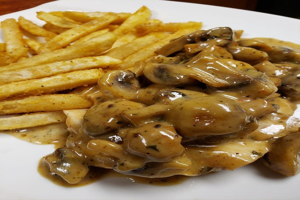 Mushroom Chicken Dinner