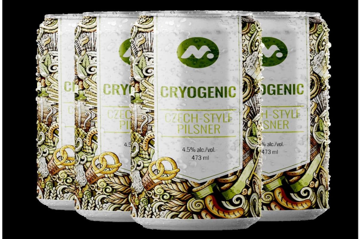 METAS CRYOGENIC CZECH STYLE PILSNER 4 CANS (4 x 473ML)