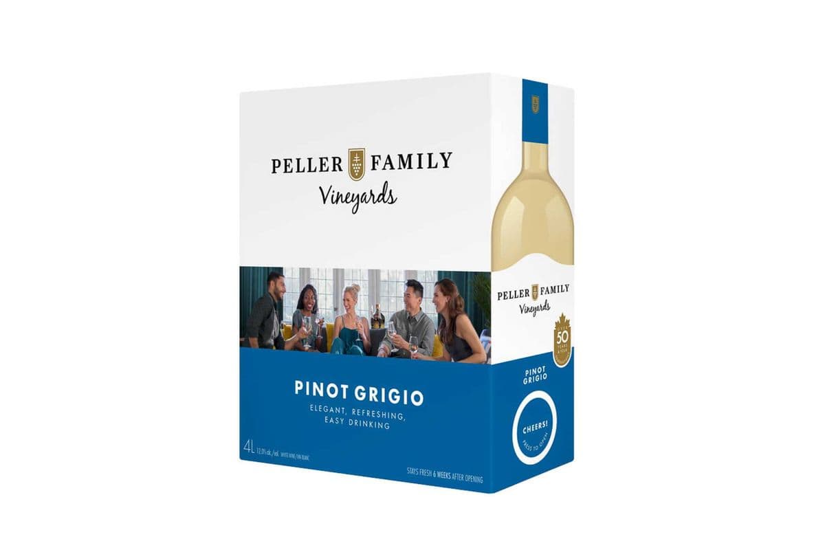 Peller Family Vineyards Pinot Grigio BIB Box wine (4L) (1 x 4000ml)