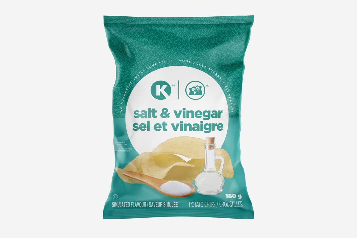 Circle K Salt and Vinegar Chips (180 g)