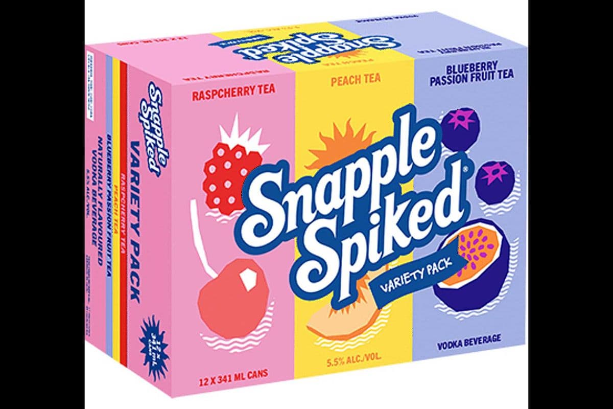 SNAPPLE SPIKED VARIETY PACK (12 x 355ML)
