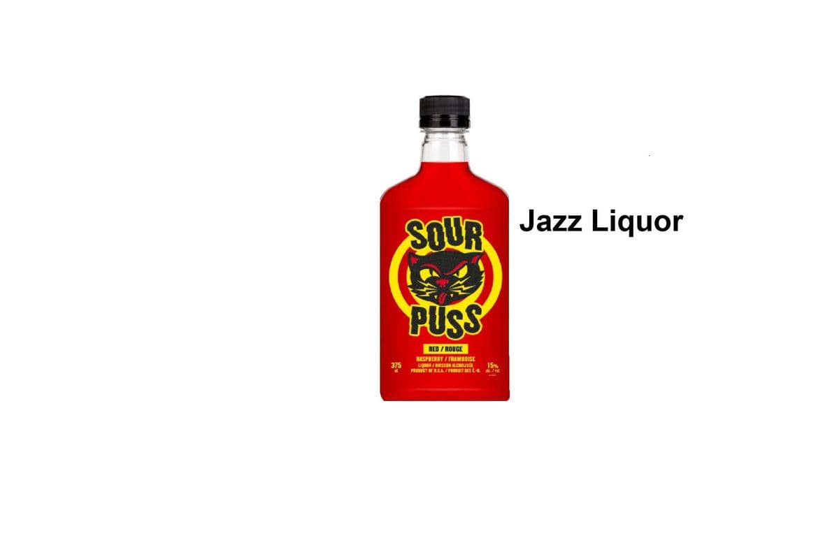 SOUR PUSS - SOUR RASPBERRY 375ML (1 x 1x375ML)