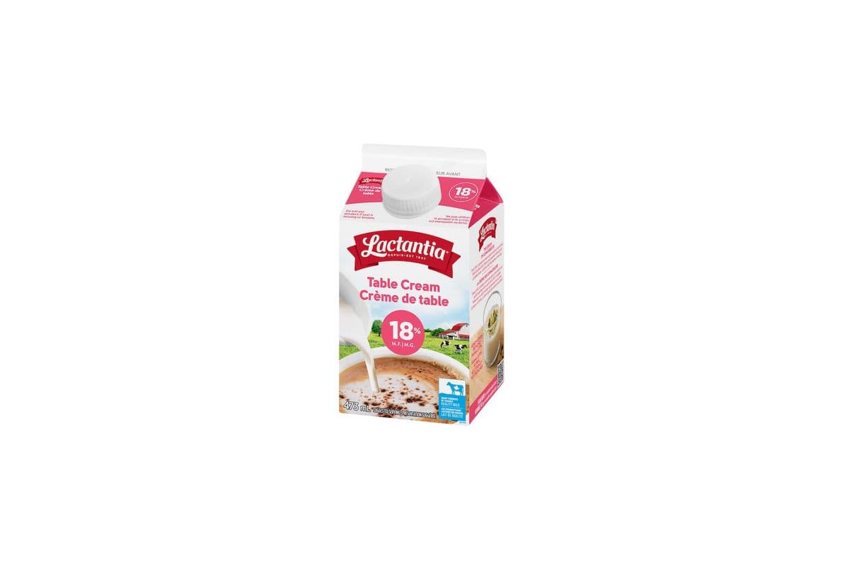 Lactantia Table Cream (18%)