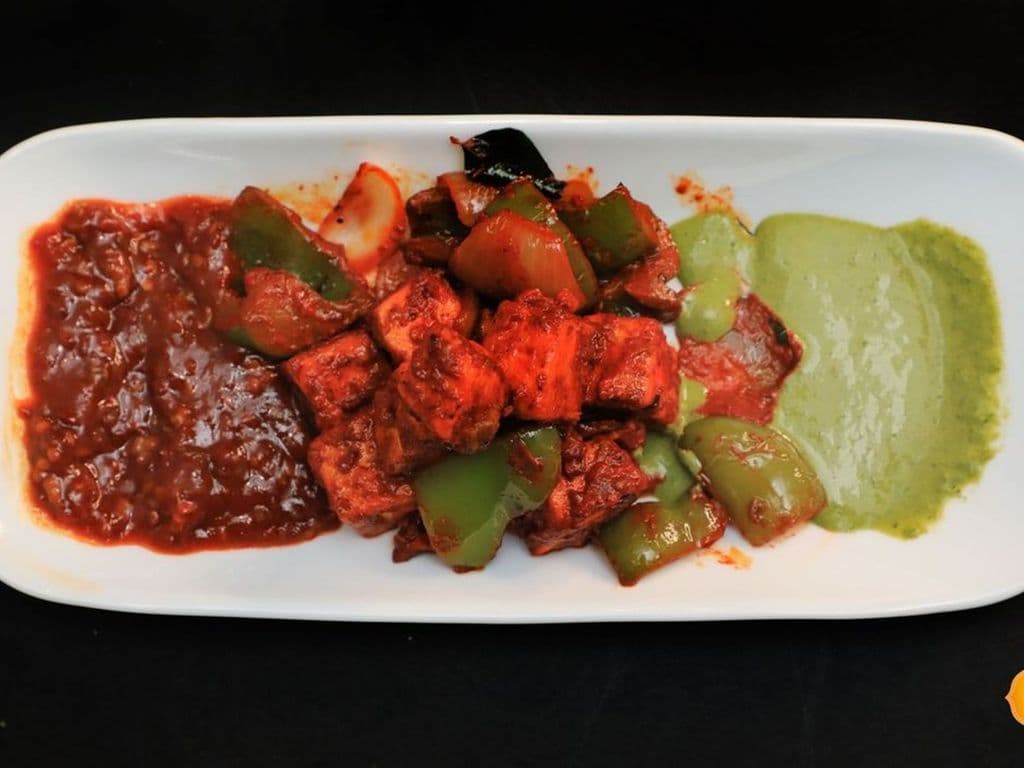 Chilli Paneer / Paner au Piment