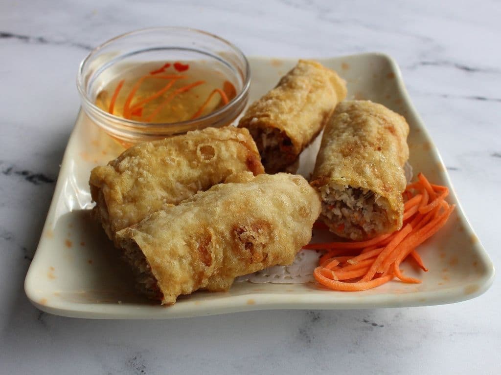 13. Deep Fried Pork Spring Rolls