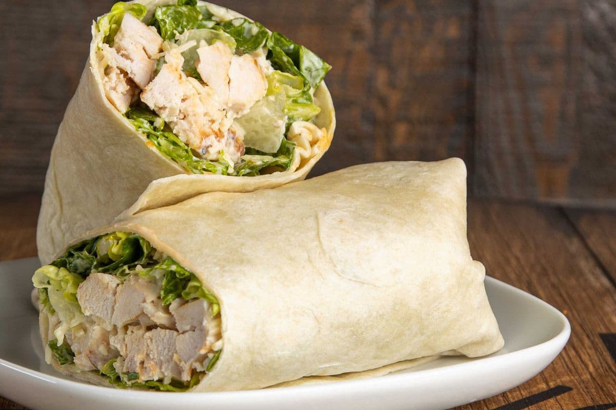 Chicken Caesar Wrap Combo