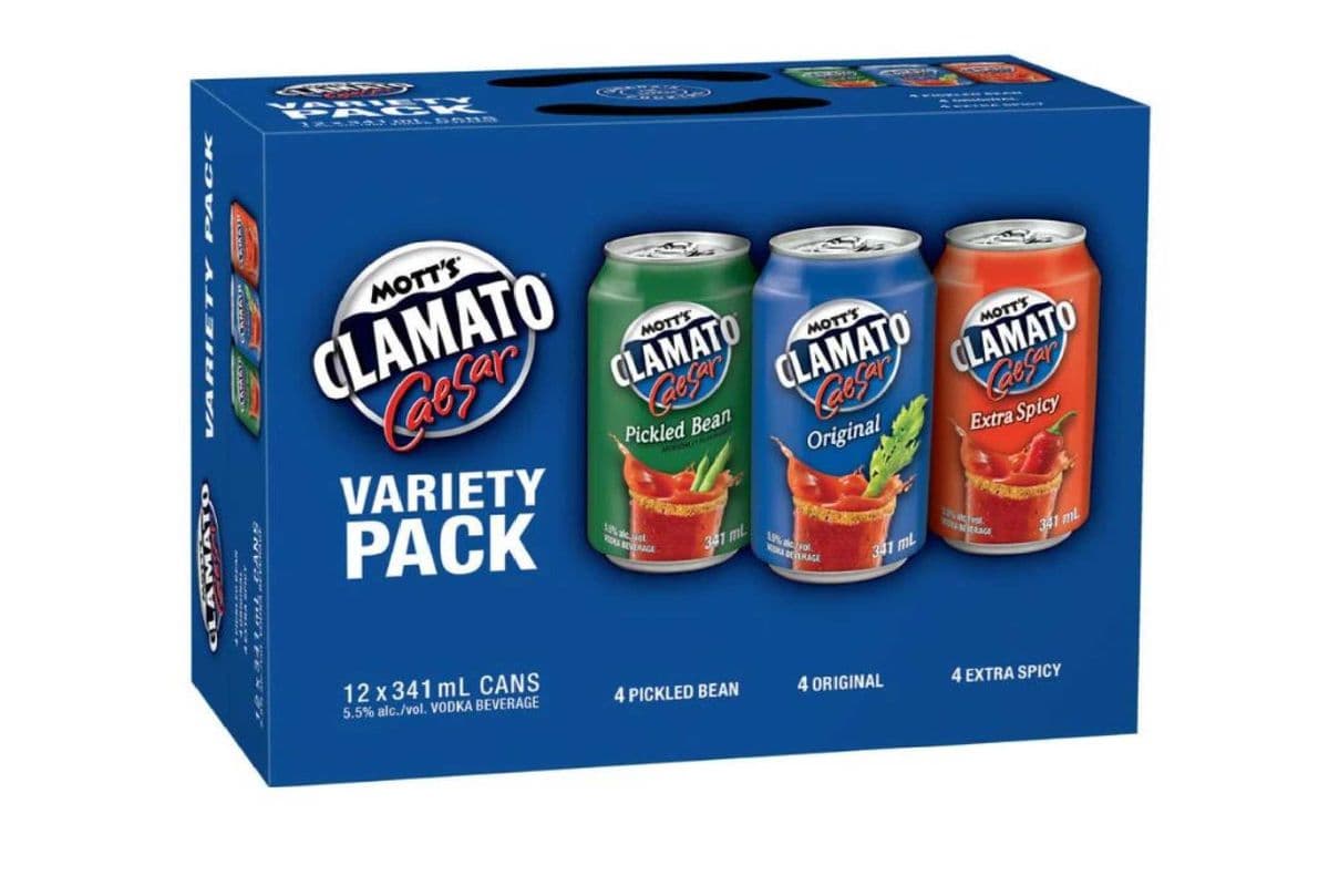 Mott's Clamato Varity 12 Pack (12 x 341ml)