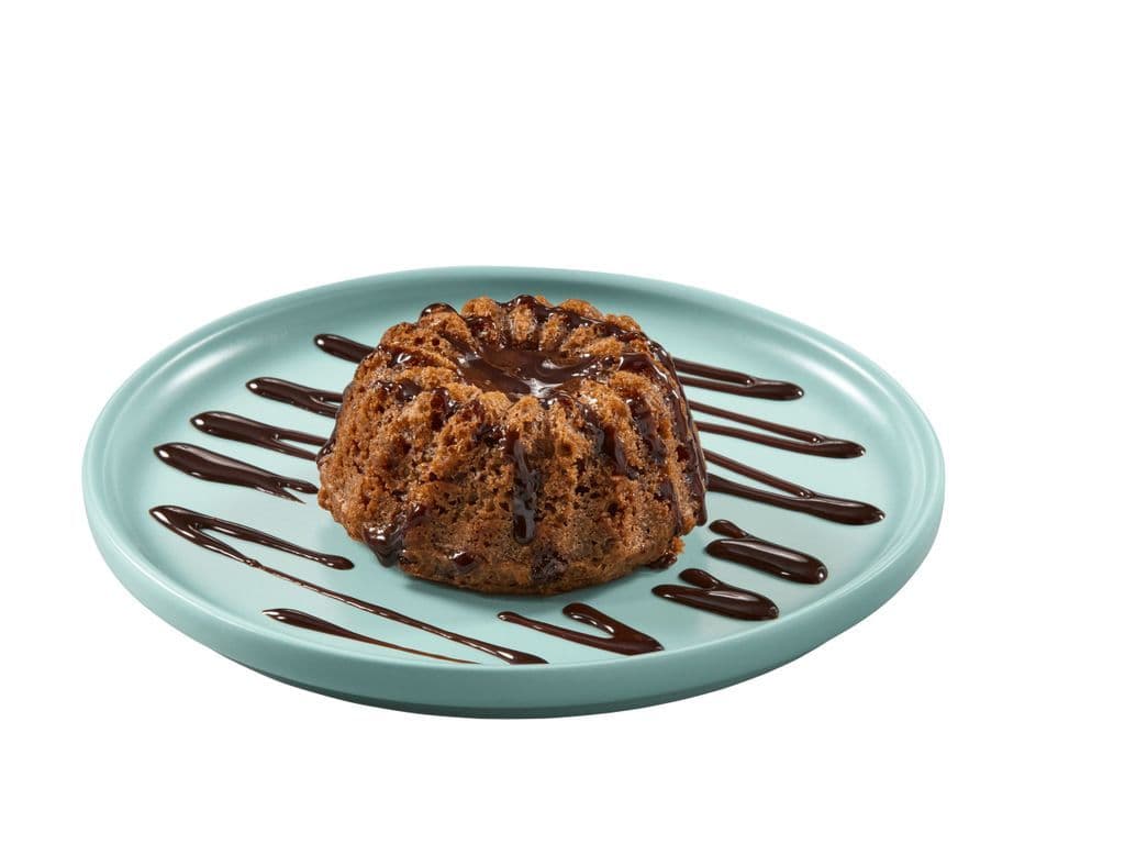 Cocoa Banana Lava Cake