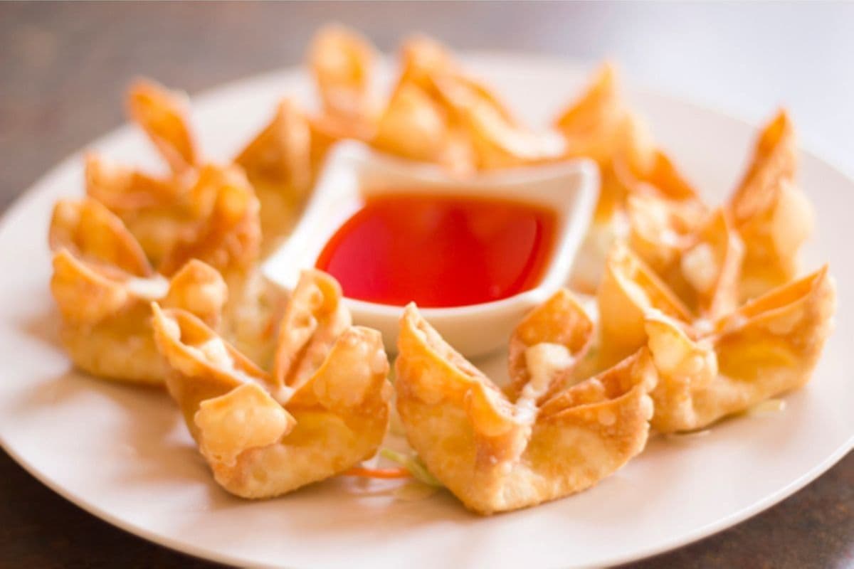 Deep-Fried Crabmeat Cheese Wontons (6 pcs)