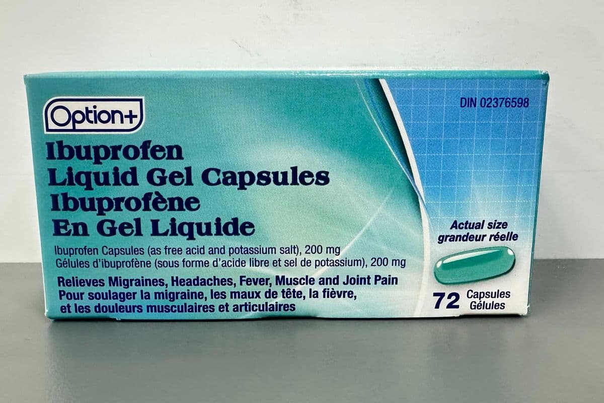 Option Plus Ibuprofen Liq - Gel (200mg) (72)