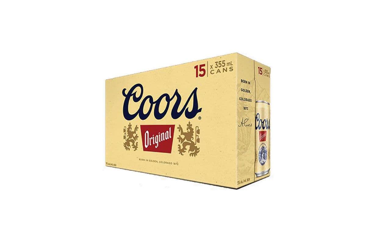 Coors Original (15 Pack Cans) (15 x 355 ml Cans)