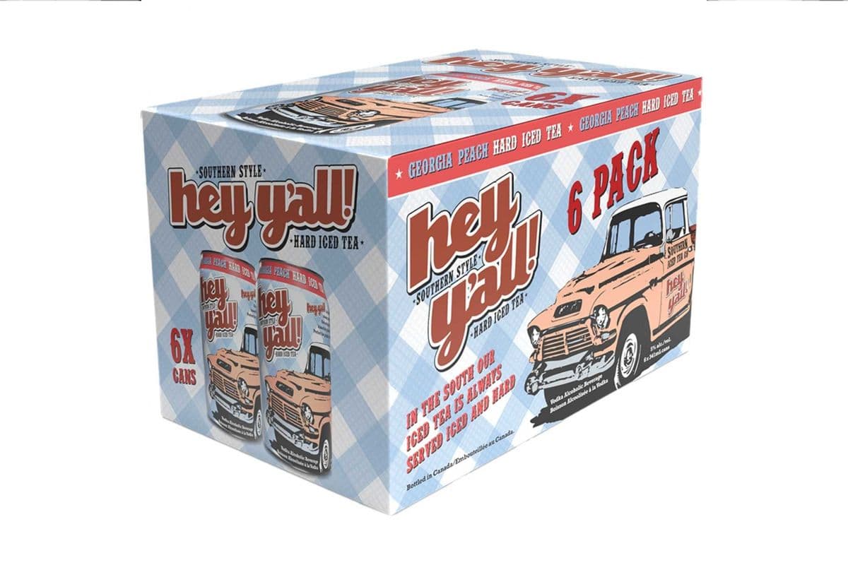 Hey Y'all Peach (6 x 355 ml)