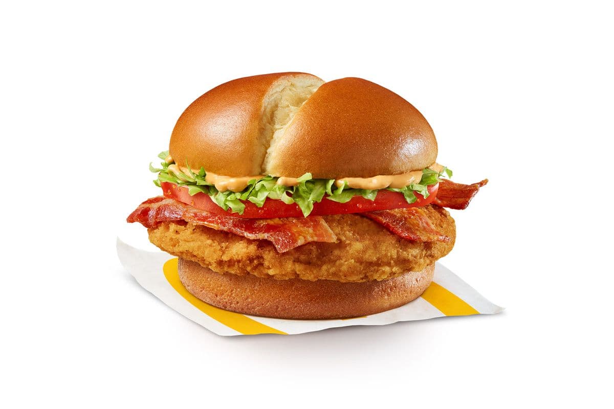 Spicy Bacon Deluxe McCrispy [580.0 Cals]
