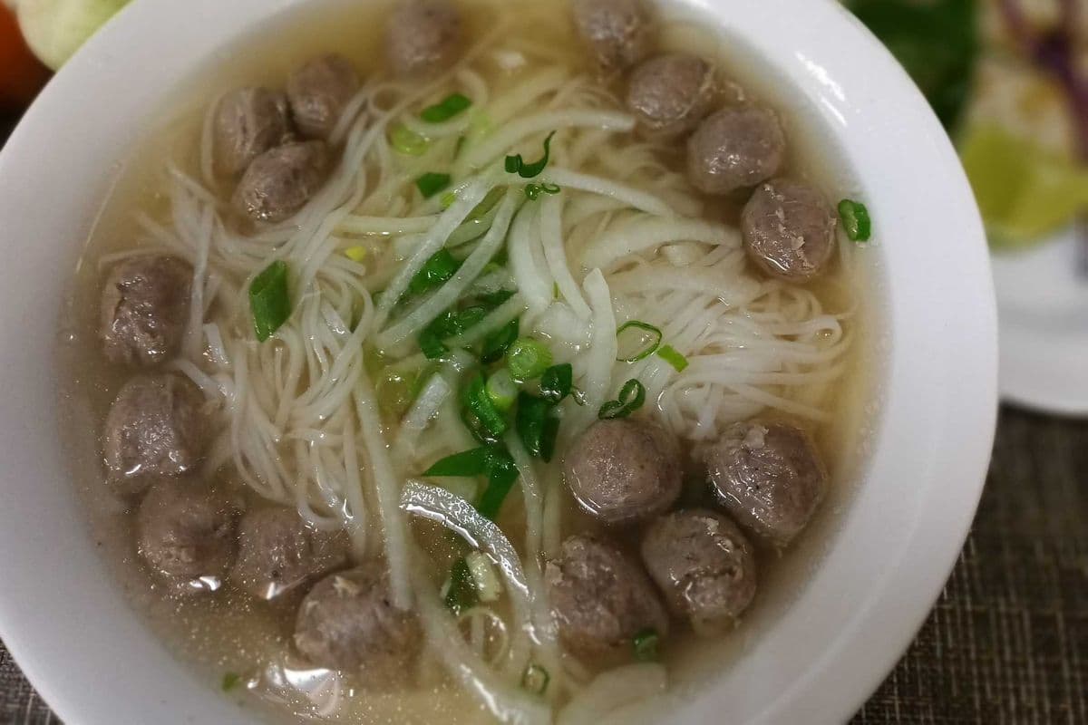 341. Beef Balls Rice Noodle Soup