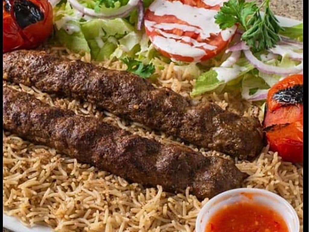 Ground Beef Kofta Kabob