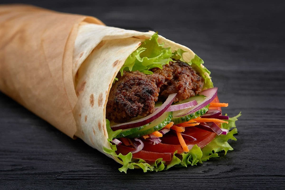 Beef Kofta Wrap