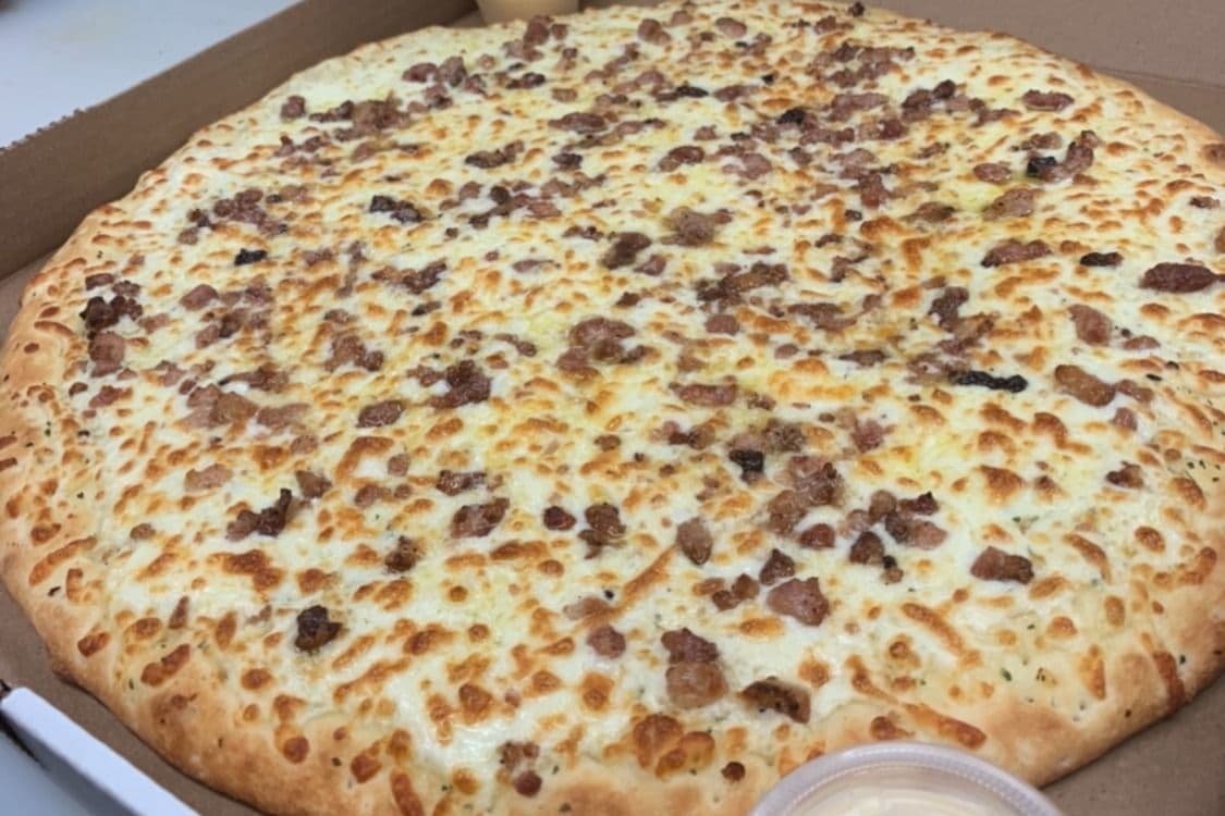 18" Extra Large Bacon Garlic Finger Pizza