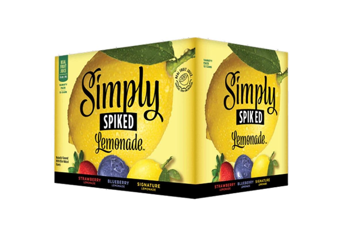 Simply Spiked Lemonade Mixer 12 Pack (12 x 355)