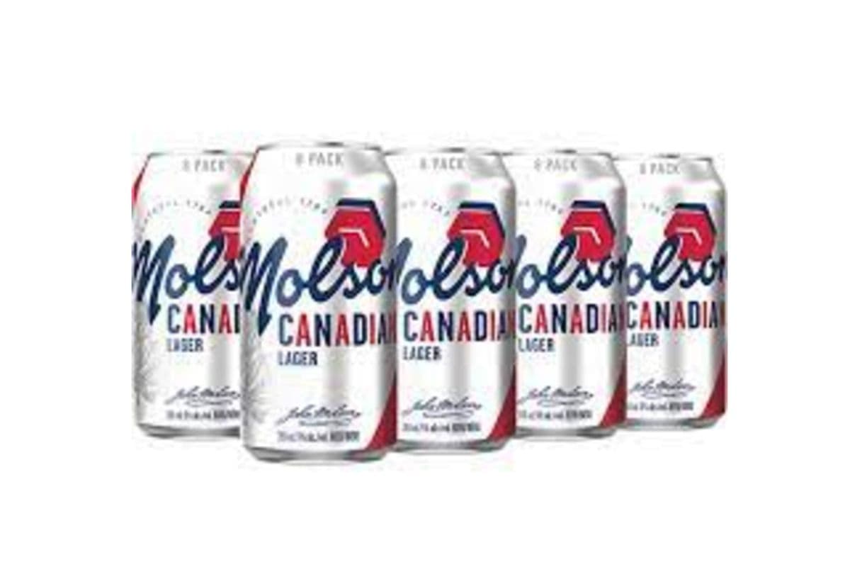 MOLSON CANADIAN 8 CANS (8 x 355 ml cans)