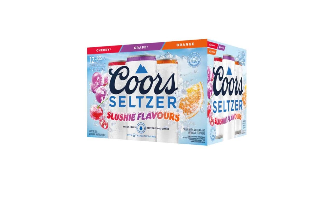 COORS SELTZER SLUSHIE MIXER 12 (12 x 355ML)