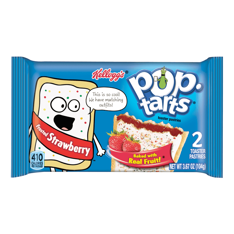 Pop Tarts  Fraise 96g / Pop Tarts  Strawberry 96g