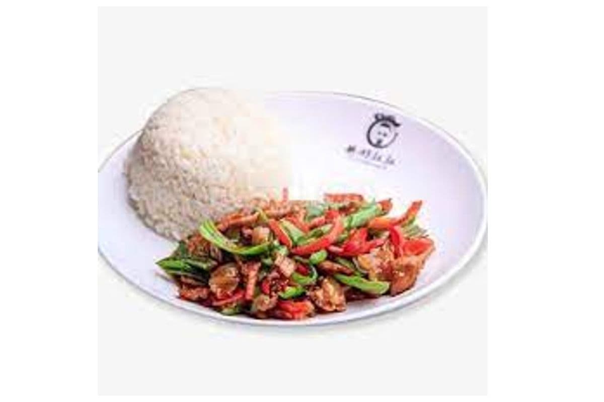 Spicy Pork Rice 小炒肉饭