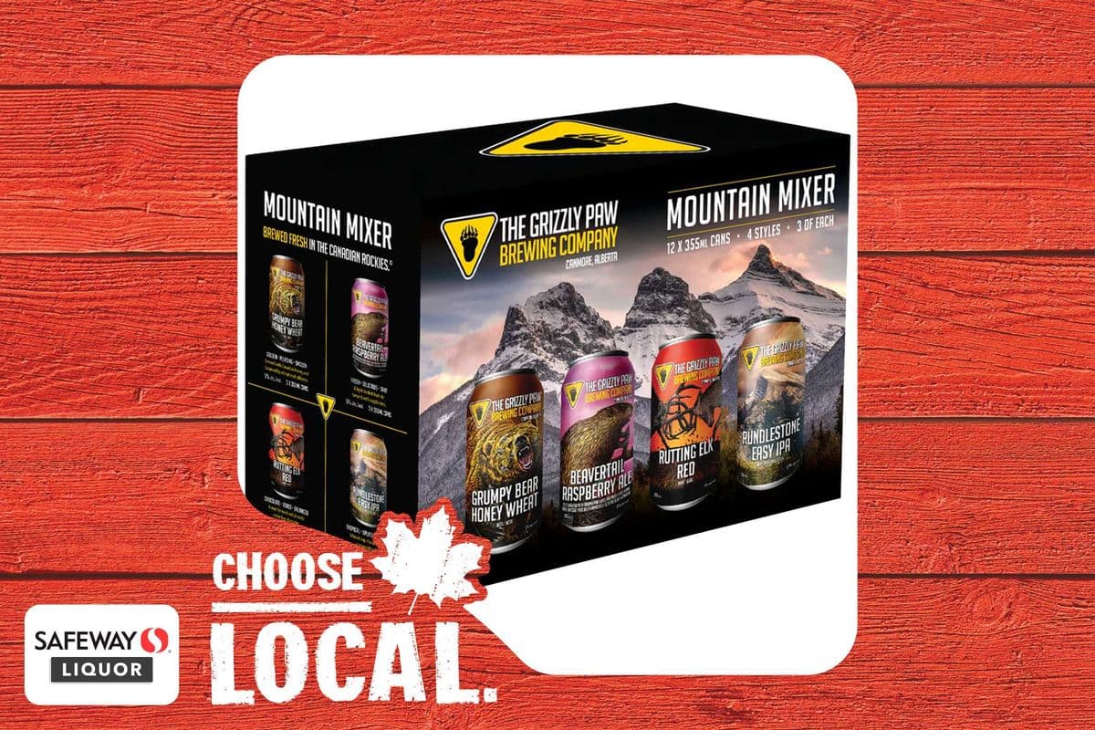 Grizzly Paw Mountain Mixer (12 x 355 ml)