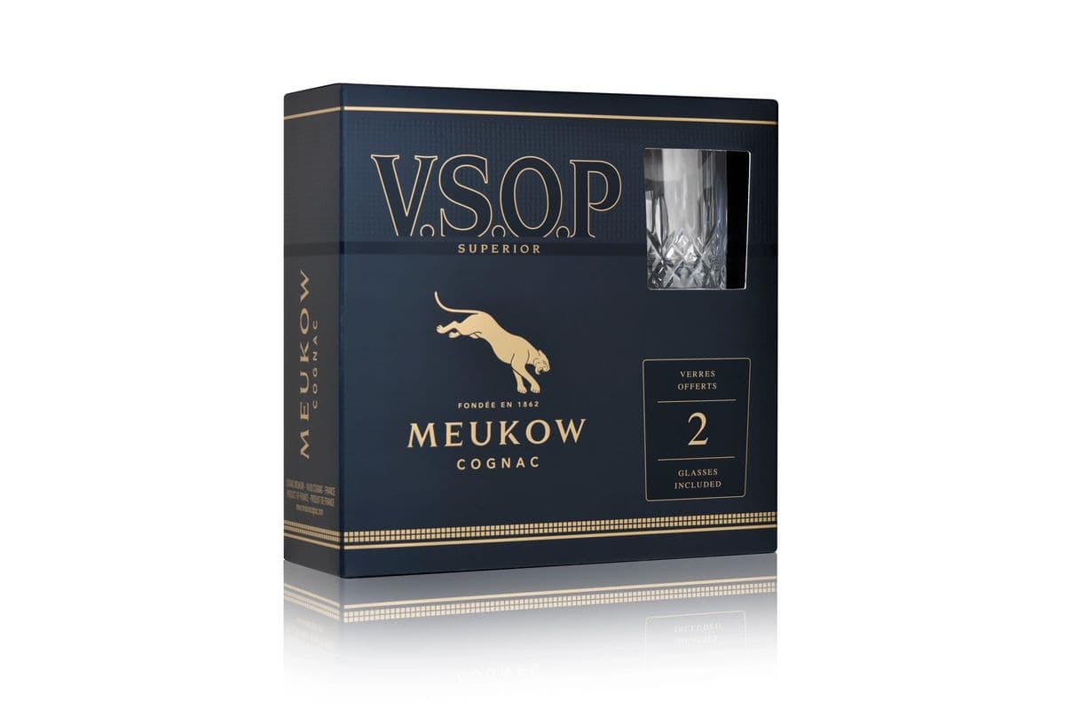 Meukow VSOP Gift Pack (1 x 750mL)