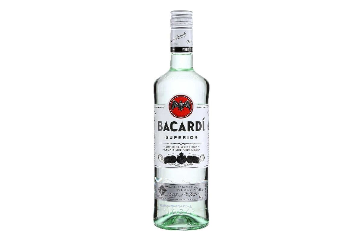 Bacardi Superior White Rum-750ml (1 x 750ml)